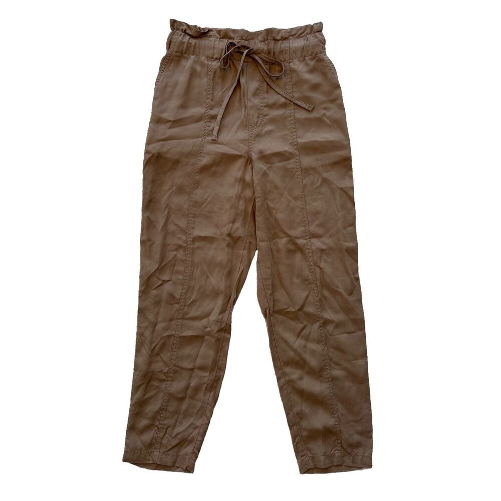 A New Day Size Small Soft Brown Taupe Pocket Women’s Pant Comfort Normcore